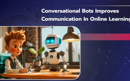 Conversational Bots Improves Communication in Online Learning
