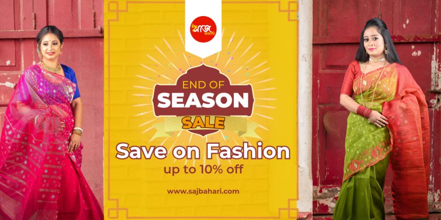 Buy Original Dhakai Jamdani Saree Online at Best Price — 100% Authentic