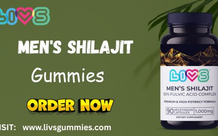 Shilajit for Men’s Health: Natural Strength and Energy from LIVS Gummies