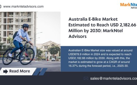 Australia E-Bike Market Size to Reach USD 2,182.66 million by 2030
