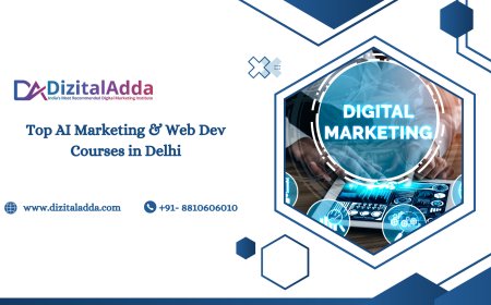 Top AI Marketing & Web Dev Courses in Delhi