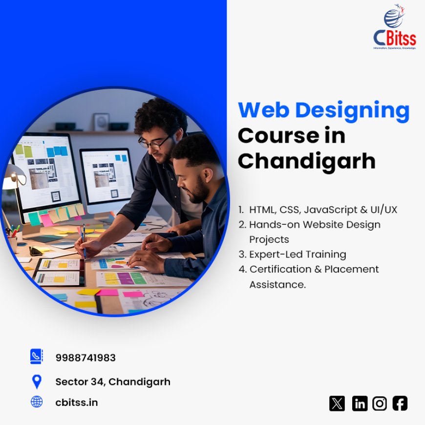 Best Web Designing Course in Chandigarh | Learn UI/UX & Front-End Development