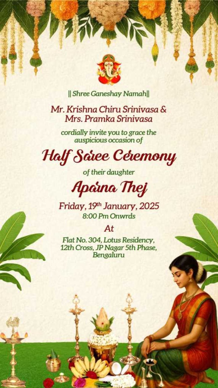 Design Traditional & Modern Invitation Cards Online with Crafty Art