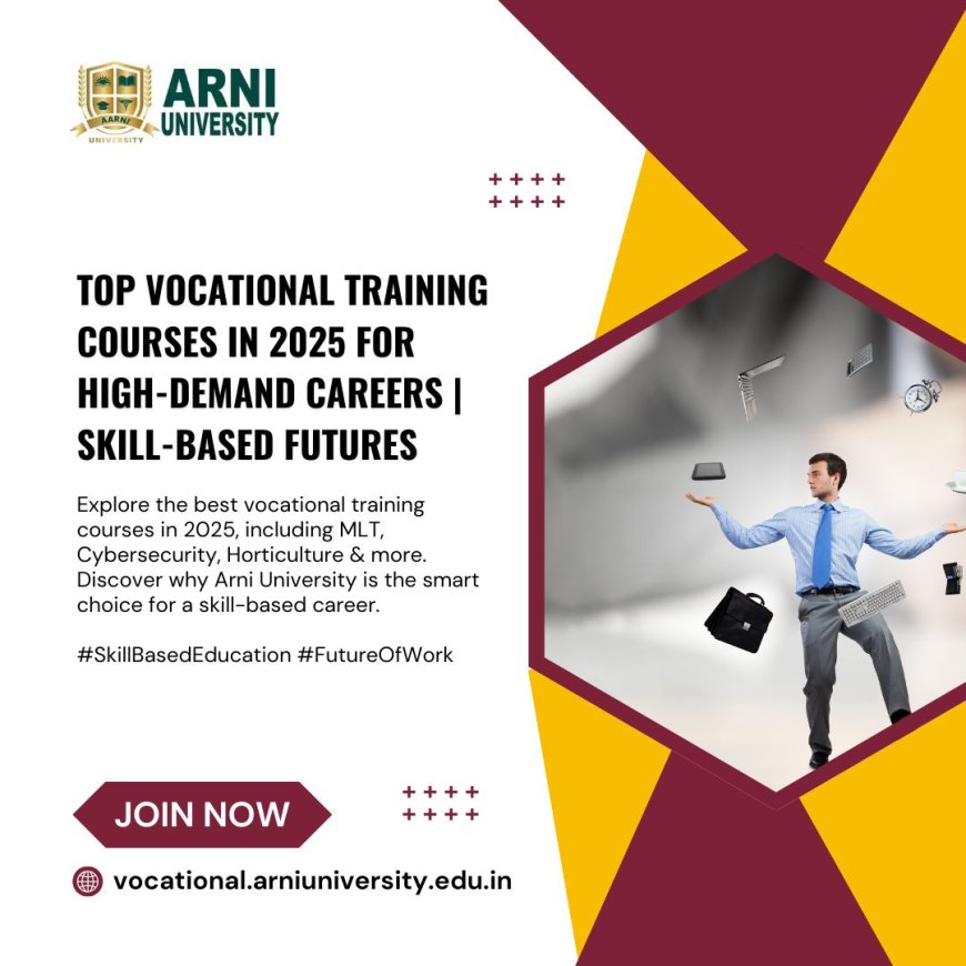 Top Vocational Training Courses in 2025 for High-Demand Careers