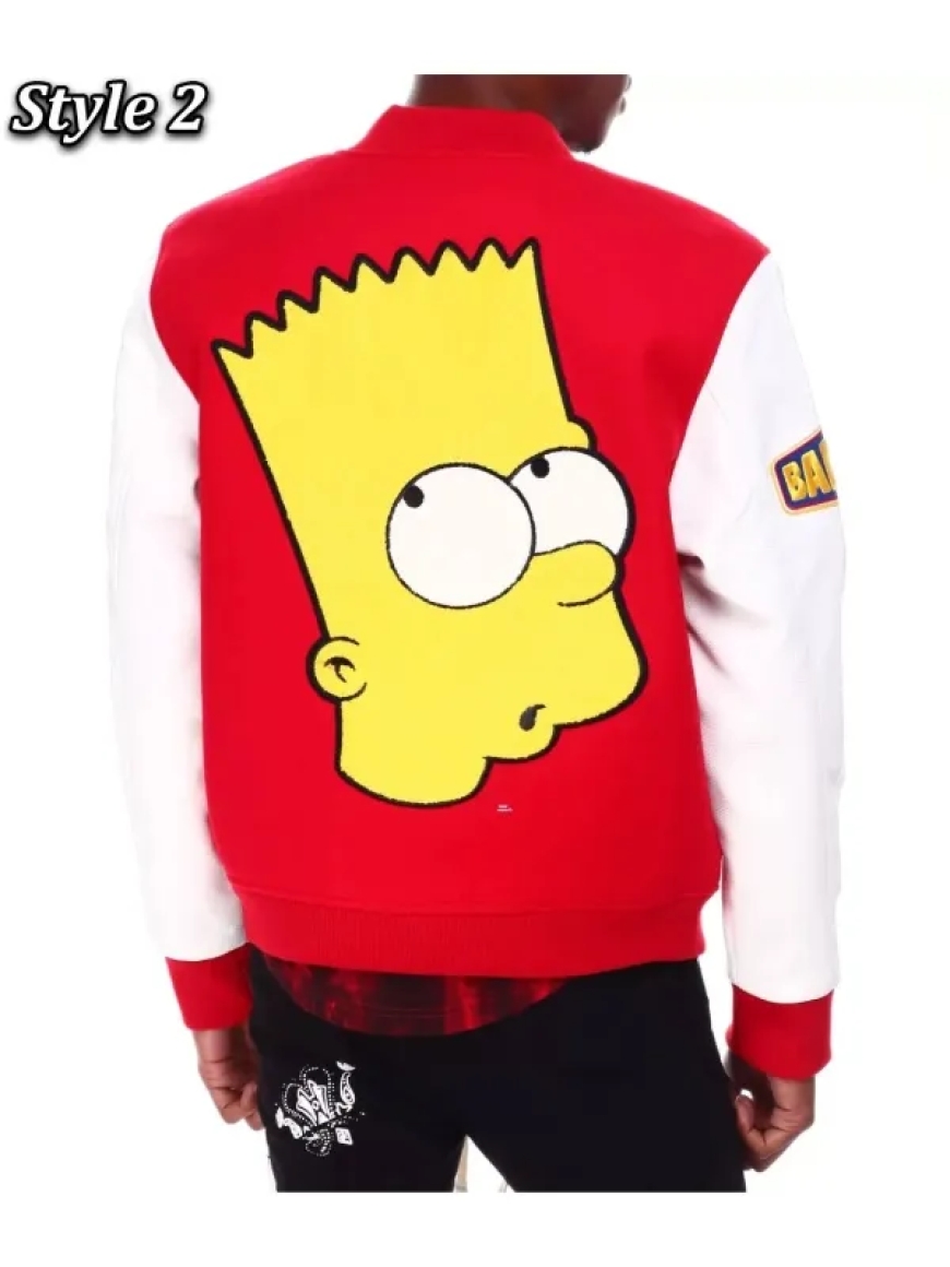From Springfield to Street Style: Why the Bart Simpson Varsity Jacket Belongs in Every Rebel’s Closet