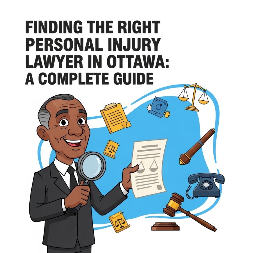 Finding the Right Personal Injury Lawyer in Ottawa: A Complete Guide