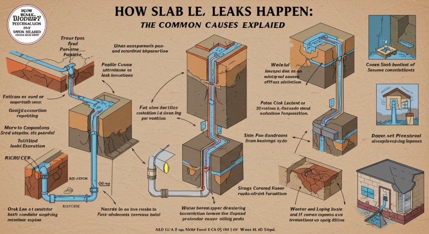 How Slab Leaks Happen: The Common Causes Explained
